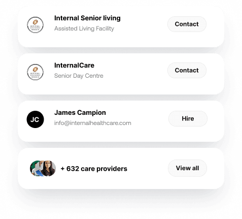 Connect with Care Providers